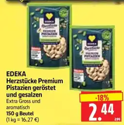 Edeka Herkules EDEKA Herzstücke Premium Pistazien geröstet und gesalzen Angebot