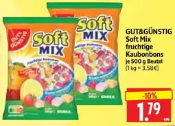 Edeka Herkules Soft Mix fruchtige Kaugummi Angebot
