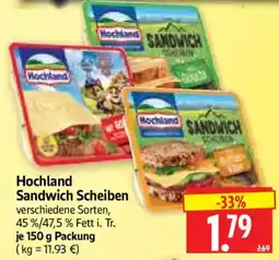 Edeka Herkules Hochland Sandwich Scheiben Angebot