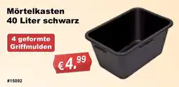 Stabilo Fachmarkt Mörtelkasten 40 Liter schwarz Angebot