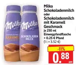 Edeka Herkules Milka Schokoladenmilch Angebot