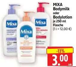Edeka Herkules MIXA Bodymilk oder Bodylotion Angebot