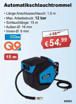 Stabilo Fachmarkt Automatikschlauchtrommel GÜDE Angebot