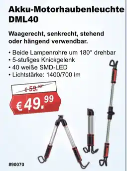 Stabilo Fachmarkt Akku-Motorhaubenleuchte DML40 Angebot
