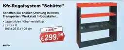 Stabilo Fachmarkt Kfz-Regalsystem "Schütte" Angebot
