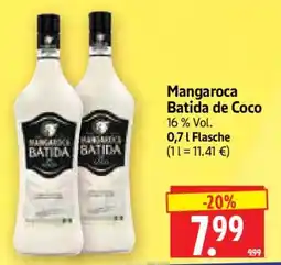 Edeka Herkules Mangaroca Batida de Coco Angebot