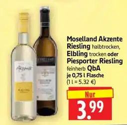 Edeka Herkules Moselland Akzente Riesling Angebot