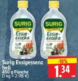 Edeka Herkules Surig Essigessenz hell Angebot
