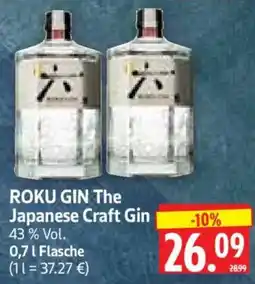 Edeka Herkules ROKU GIN The Japanese Craft Gin Angebot
