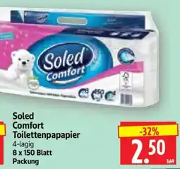Edeka Herkules Soled Comfort Toilettenpapier Angebot