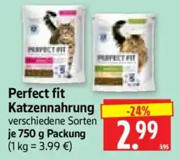 Edeka Herkules Perfect fit Katzennahrung Angebot