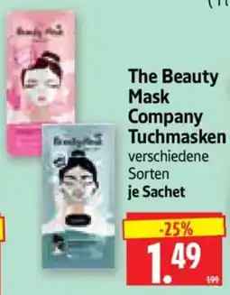 Edeka Herkules The Beauty Mask Company Tuchmasken Angebot