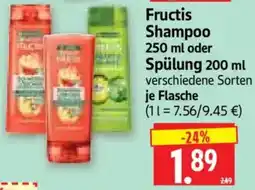 Edeka Herkules Fructis Shampoo Angebot