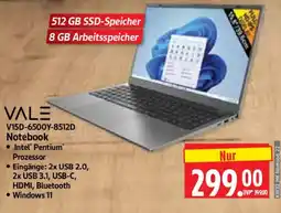 Edeka Herkules VALE Notebook Angebot