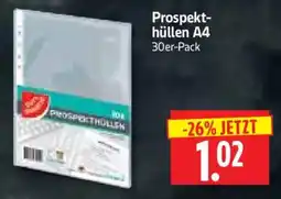 Edeka Herkules Prospekt-hüllen A4 Angebot
