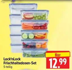 Edeka Herkules Lock'nLock Frischhaltedosen-Set Angebot