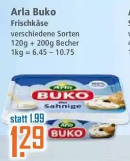 Klaas und Kock Arla Buko Frischkäse Angebot