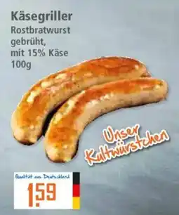 Klaas und Kock Käsegriller Rostbratwurst Angebot