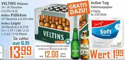 Klaas und Kock VELTINS Pilsener oder Helles Pülleken Angebot