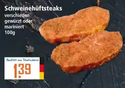 Klaas und Kock Schweinehüftsteaks Angebot