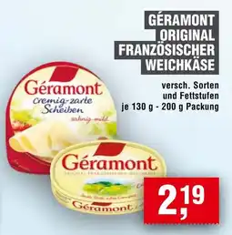 EDEKA Foodservice Géramont Original Französischer Weichkäse Angebot