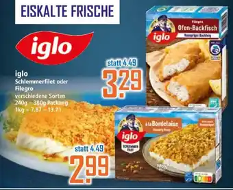 Klaas und Kock iglo Schlemmerfilet Angebot