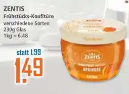 Klaas und Kock ZENTIS Frühstücks-Konfitüre Angebot