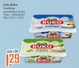 Klaas und Kock Arla Buko Frischkäse Angebot