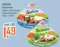 Klaas und Kock ADLER Edelcreme Sahne und Kräuter Angebot