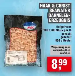 EDEKA Foodservice HAARK & CHRIST SEAWATER GARNelen-ERZEUGNIS Angebot