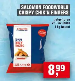 EDEKA Foodservice Salomon FoodWorld Crispy Chik'n Fingers Angebot