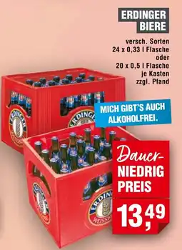 EDEKA Foodservice Erdinger Biere Angebot