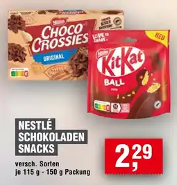 EDEKA Foodservice Nestlé Schokoladen Snacks Angebot