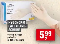 EDEKA Foodservice HYGONORM LATEXHAND-SCHUHE Angebot