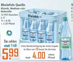 Klaas und Kock Rheinfels Quelle Angebot