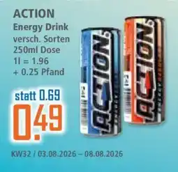 Klaas und Kock ACTION Energy Drink Angebot
