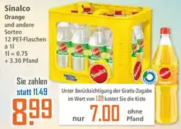 Klaas und Kock Sinalco Orange Angebot