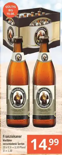 GetränkePartner Franziskaner Weißbier Angebot