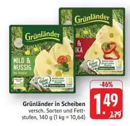 Schmidt's Märkte Grünländer in Scheiben Angebot