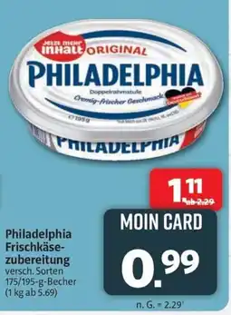 Markant Markt Philadelphia Frischkäsezubereitung Angebot