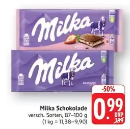 Schmidt's Märkte Milka Schokolade Angebot