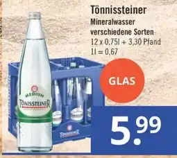 GetränkePartner Tönnissteiner Mineralwasser Angebot