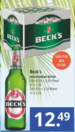 GetränkePartner Beck's Angebot