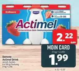 Markant Markt Danone Actimel Drink Angebot
