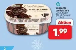 Markant Markt Langnese Cremissimo SCHOKOLADE Angebot