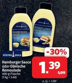Markant Markt KÜSTEN GOLD Hamburger Sauce oder Dänische Remoulade Angebot