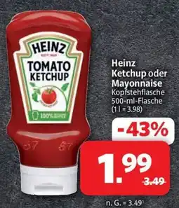Markant Markt Heinz Tomato Ketchup Angebot
