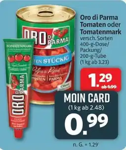 Markant Markt Oro di Parma Tomatenmark Angebot