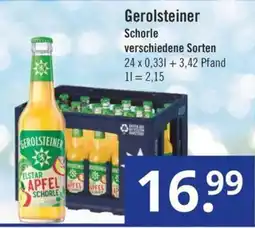 GetränkePartner Gerolsteiner Schorle Angebot