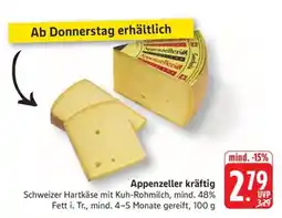 Schmidt's Märkte Appenzeller kräftig Angebot